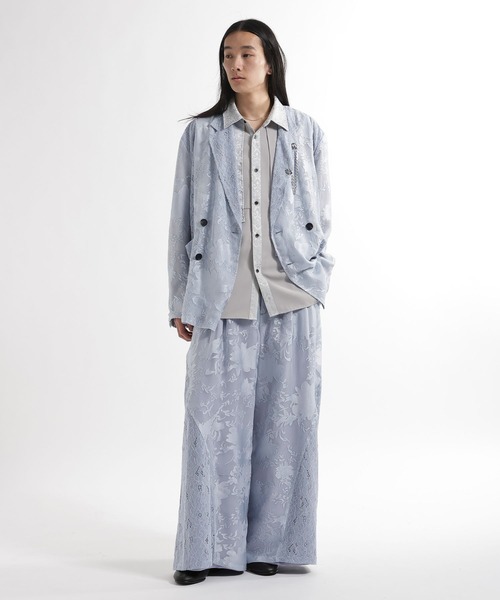 HARE（ハレ）の「【SET UP対応】キリカエレースジャケット(HARE)（テーラードジャケット・メンズ・ブルー/ブラック・FREE）」の11枚目の写真