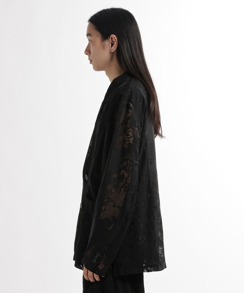 HARE（ハレ）の「【SET UP対応】キリカエレースジャケット(HARE)（テーラードジャケット・メンズ・ブルー/ブラック・FREE）」の22枚目の写真