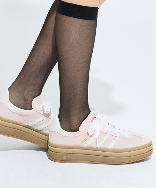 adidas(アディダス)の「ガゼル ボールド / GAZELLE BOLD / 厚底スニーカー / アディダスオリジナルス adidas Originals(スニーカー・レディース・ピンク・25.0cm/22.5cm/22.0cm/24.5cm/24.0cm/23.5cm/23.0cm/28.0cm/27.5cm/27.0cm/26.5cm/26.0cm/25.5cm)」の12枚目の写真