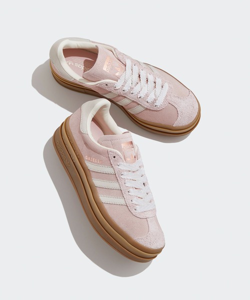 adidas(アディダス)の「ガゼル ボールド / GAZELLE BOLD / 厚底スニーカー / アディダスオリジナルス adidas Originals(スニーカー・レディース・ピンク・25.0cm/22.5cm/22.0cm/24.5cm/24.0cm/23.5cm/23.0cm/28.0cm/27.5cm/27.0cm/26.5cm/26.0cm/25.5cm)」の13枚目の写真