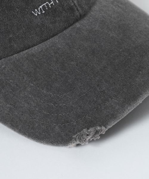 JEANASIS（ジーナシス）の「アソートロゴキャップ/660043（キャップ・レディース・ベージュ系その他/ホワイト系その他/ブラック系その他・FREE）」の6枚目の写真