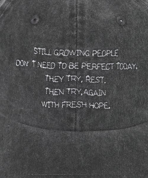 JEANASIS（ジーナシス）の「アソートロゴキャップ/660043（キャップ・レディース・ベージュ系その他/ホワイト系その他/ブラック系その他・FREE）」の10枚目の写真