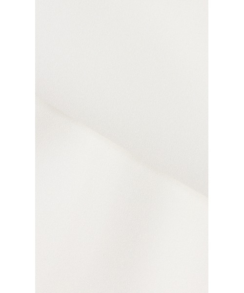AOYAMA(アオヤマ)の「アクセサリー付きプリーツブラウス【2WAY/7分袖/裏地あり/洗える】(シャツ/ブラウス・レディース・ホワイト/ブルー・M/L/LL)」の9枚目の写真