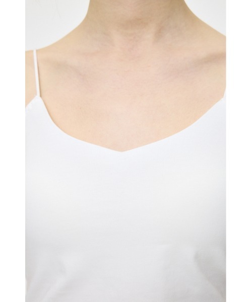 MOUSSY(マウジー)の「BACK OPEN CUP IN キャミソール(キャミソール・レディース・ブラック/オフホワイト/ブラウン・2/1)」の10枚目の写真