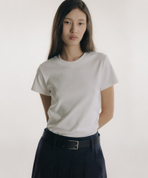 BLANKROOM HER（ブランクルームウーマン）の「クラシカルトップ_ホワイト（Tシャツ/カットソー）」