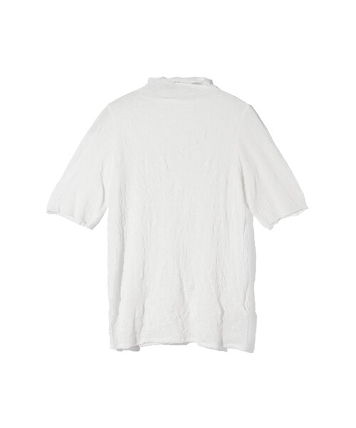 MIDIUMISOLID(ミディウミソリッド)の「MIDIUMISOLID for Ladies シースルーハイネックスリーブインナー(Tシャツ/カットソー・レディース・ブラック/ライトブルー/オフホワイト/ピンク/ライトグレー・FREE)」の6枚目の写真
