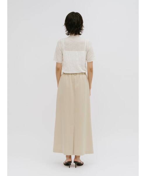 MIDIUMISOLID(ミディウミソリッド)の「MIDIUMISOLID for Ladies シースルーハイネックスリーブインナー(Tシャツ/カットソー・レディース・ブラック/ライトブルー/オフホワイト/ピンク/ライトグレー・FREE)」の20枚目の写真