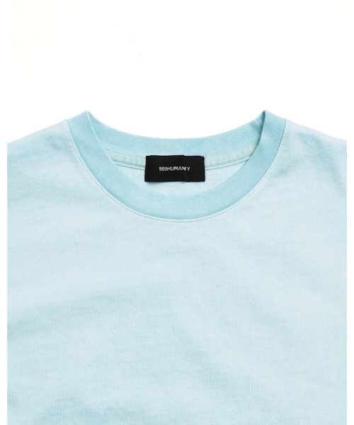 999HUMANITY(999ヒューマニティ)の「サンフェイドハーフTシャツ(ターコイズ)(Tシャツ/カットソー・レディース・その他・1(S)/2(M)/3(L))」の3枚目の写真