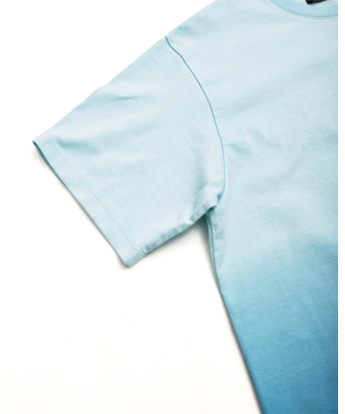 999HUMANITY(999ヒューマニティ)の「サンフェイドハーフTシャツ(ターコイズ)(Tシャツ/カットソー・レディース・その他・1(S)/2(M)/3(L))」の4枚目の写真