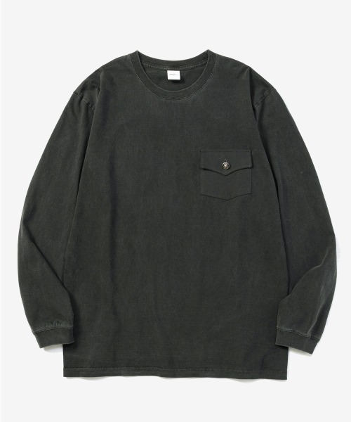 rehacer（レアセル）の「rehacer TEE :  Flower Coach Man Vintage Wash T / フラワーコーチマン ヴィンテージ ウオッシュ T（Tシャツ/カットソー・メンズ・ネイビー/スミクロ・MEDIUM/LARGE/X-LARGE/SMALL）」の10枚目の写真