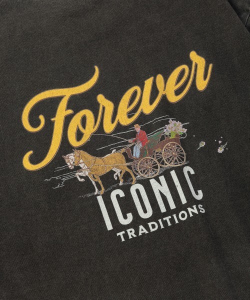 rehacer（レアセル）の「rehacer TEE :  Flower Coach Man Vintage Wash T / フラワーコーチマン ヴィンテージ ウオッシュ T（Tシャツ/カットソー・メンズ・ネイビー/スミクロ・MEDIUM/LARGE/X-LARGE/SMALL）」の15枚目の写真
