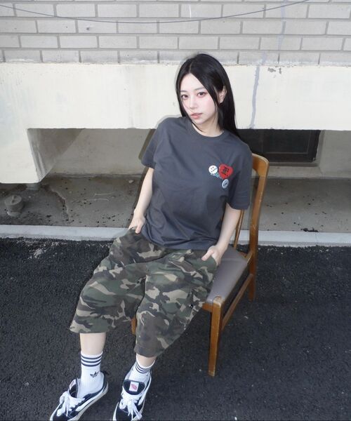 LMCの「DOODLE OG COMBO TEE gray blue（Tシャツ/カットソー・レディース・その他・SMALL/MEDIUM/LARGE/X-LARGE）」の3枚目の写真