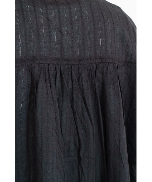 HEART MARKET(ハートマーケット)の「ふわ軽コットンドビーストライプ長袖シャツ(シャツ/ブラウス・レディース・ダークグリーン/ブラック/ホワイト・FREE)」の21枚目の写真