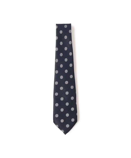 BEAMS PLUS(ビームスプラス)の「Dot Pattern Tie(ネクタイ・メンズ・イエロー/ネイビー・ONE SIZE)」の2枚目の写真