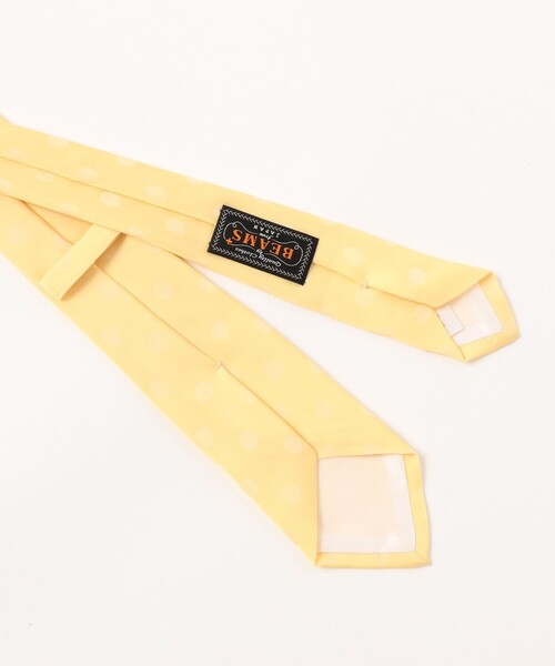 BEAMS PLUS(ビームスプラス)の「Dot Pattern Tie(ネクタイ・メンズ・イエロー/ネイビー・ONE SIZE)」の3枚目の写真