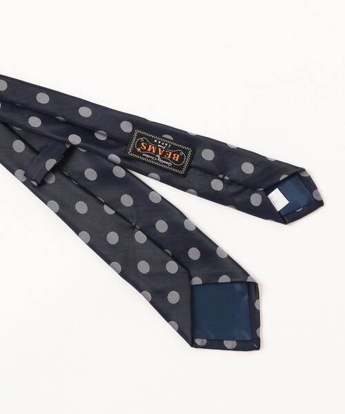BEAMS PLUS(ビームスプラス)の「Dot Pattern Tie(ネクタイ・メンズ・イエロー/ネイビー・ONE SIZE)」の6枚目の写真