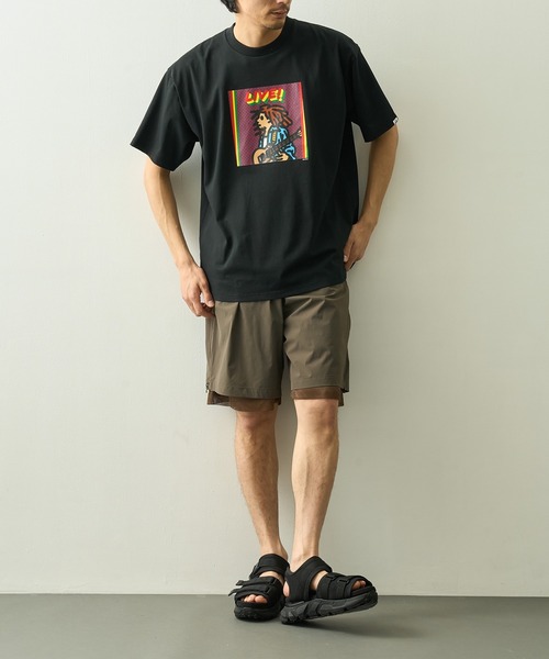 CITY COUNTRY CITY(シティーカントリーシティー)の「【CITY COUNTRY CITY/シティカントリーシティ】CITY COUNTRY CITY x BOB MARLEY_COTTON T-SHIRT_LIVE(Tシャツ/カットソー・メンズ・ホワイト/ブラック・M/L)」の6枚目の写真