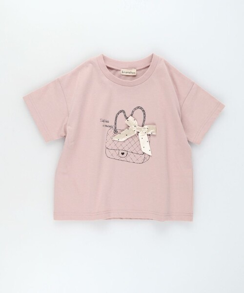 BRANSHES(ブランシェス)の「アソートデザイン半袖Tシャツ(Tシャツ/カットソー・キッズ・オフホワイト/ブラック/ピンク・90/150/100/120/110/130/140)」の15枚目の写真