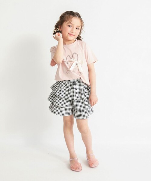 BRANSHES(ブランシェス)の「アソートデザイン半袖Tシャツ(Tシャツ/カットソー・キッズ・オフホワイト/ブラック/ピンク・90/150/100/120/110/130/140)」の18枚目の写真