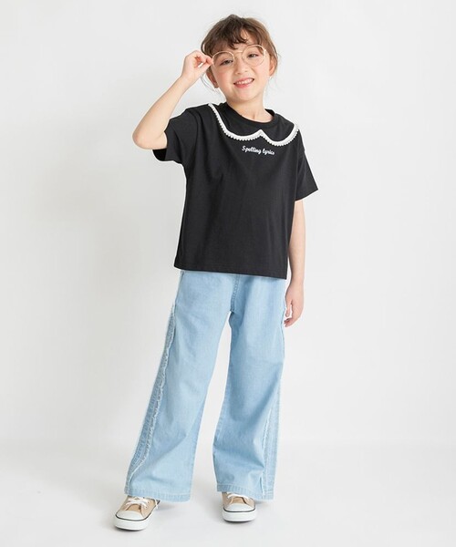 BRANSHES(ブランシェス)の「アソートデザイン半袖Tシャツ(Tシャツ/カットソー・キッズ・オフホワイト/ブラック/ピンク・90/150/100/120/110/130/140)」の14枚目の写真