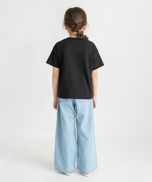 BRANSHES(ブランシェス)の「アソートデザイン半袖Tシャツ(Tシャツ/カットソー・キッズ・オフホワイト/ブラック/ピンク・90/150/100/120/110/130/140)」の6枚目の写真