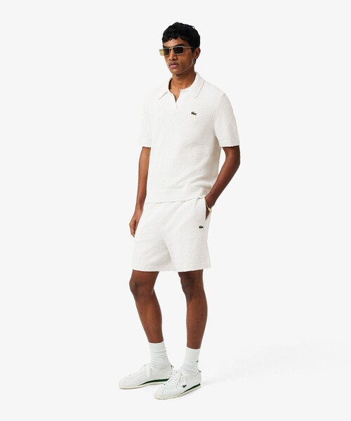 LACOSTE(ラコステ)の「ブークレニットショーツ(その他パンツ・メンズ・オフホワイト・2/3/4/5)」の3枚目の写真