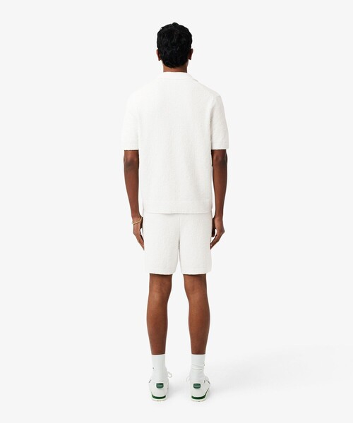 LACOSTE(ラコステ)の「ブークレニットショーツ(その他パンツ・メンズ・オフホワイト・2/3/4/5)」の5枚目の写真