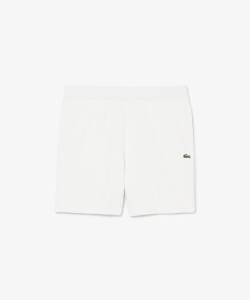 LACOSTE(ラコステ)の「ブークレニットショーツ(その他パンツ・メンズ・オフホワイト・2/3/4/5)」の6枚目の写真