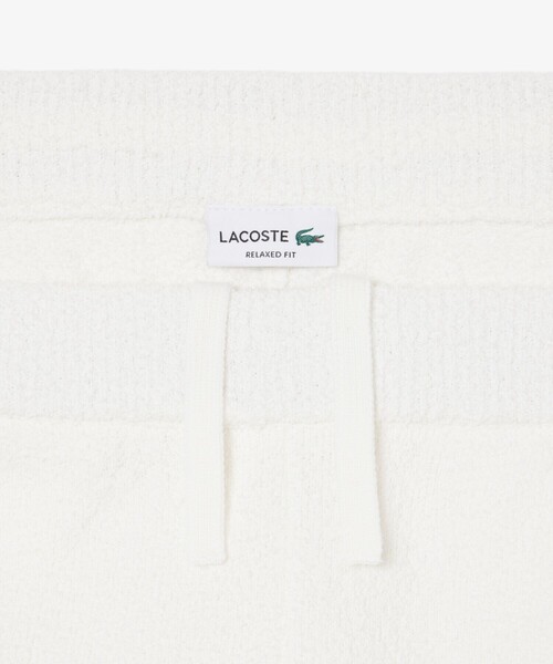 LACOSTE(ラコステ)の「ブークレニットショーツ(その他パンツ・メンズ・オフホワイト・2/3/4/5)」の8枚目の写真