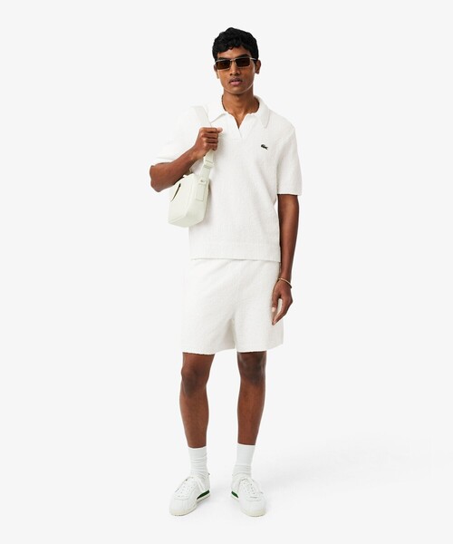 LACOSTE(ラコステ)の「ブークレニットショーツ(その他パンツ・メンズ・オフホワイト・2/3/4/5)」の9枚目の写真