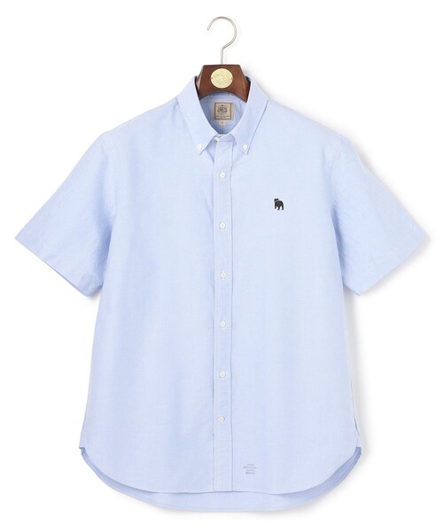 J.PRESS(ジェイプレス)の「大人気【WEB限定】バックブル 半袖シャツ / B.D. _26年モデル(シャツ/ブラウス・メンズ・ブルー系/ホワイト系/ベージュ系1/ブルー系1・X-LARGE/LARGE/MEDIUM)」の10枚目の写真