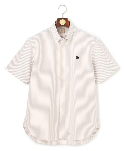 J.PRESS(ジェイプレス)の「大人気【WEB限定】バックブル 半袖シャツ / B.D. _26年モデル(シャツ/ブラウス・メンズ・ブルー系/ホワイト系/ベージュ系1/ブルー系1・X-LARGE/LARGE/MEDIUM)」の14枚目の写真