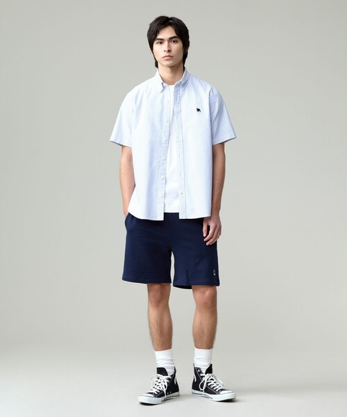J.PRESS(ジェイプレス)の「大人気【WEB限定】バックブル 半袖シャツ / B.D. _26年モデル(シャツ/ブラウス・メンズ・ブルー系/ホワイト系/ベージュ系1/ブルー系1・X-LARGE/LARGE/MEDIUM)」の15枚目の写真
