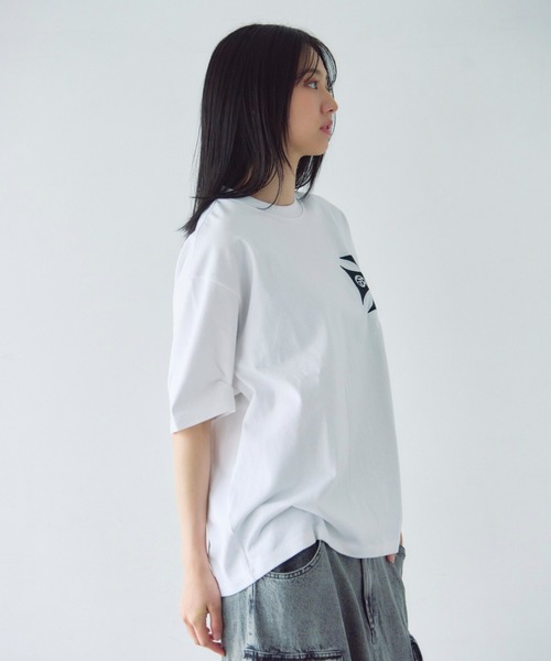 GALLIS ADDICTION(ガリスアディクション)の「GA Cross Logo刺繍 Tee(Tシャツ/カットソー・メンズ・ホワイト/ブラック・L/M)」の6枚目の写真