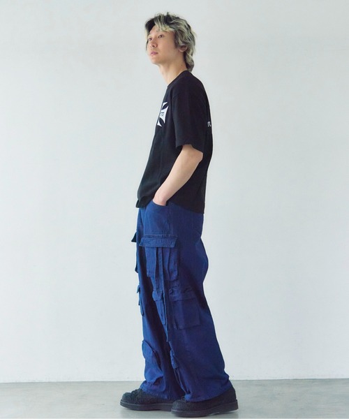 GALLIS ADDICTION(ガリスアディクション)の「GA Cross Logo刺繍 Tee(Tシャツ/カットソー・メンズ・ホワイト/ブラック・L/M)」の17枚目の写真