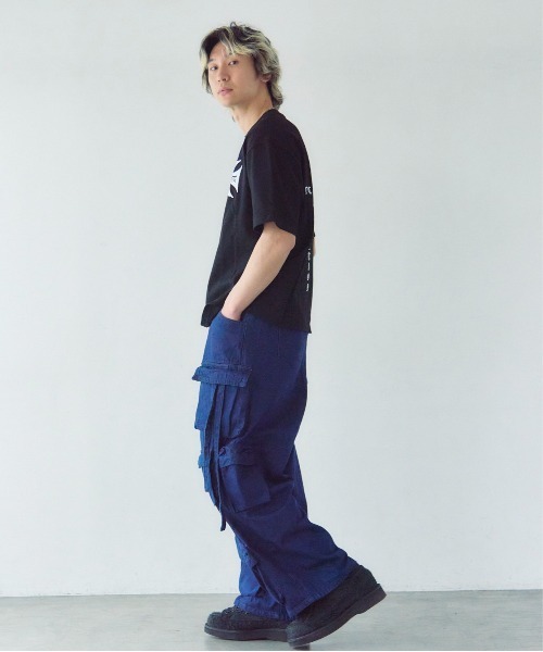 GALLIS ADDICTION(ガリスアディクション)の「GA Cross Logo刺繍 Tee(Tシャツ/カットソー・メンズ・ホワイト/ブラック・L/M)」の8枚目の写真