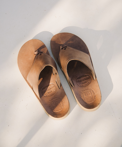 THE SANDALMAN（サンダルマン）の「THE SANDALMAN / サンダルマン 別注 クロムエクセルレザー 501（サンダル・メンズ・ベージュ/ブラック・90/80/70）」の4枚目の写真