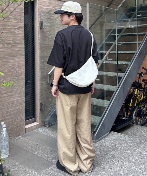 link lot(リンクロット)の「【KANGOL】ドローコード付き 胸ロゴハート刺繍 ワンポイント Tシャツ(Tシャツ/カットソー・メンズ・ブラック/ホワイト/チャコール/ネイビー・XL/M/L)」の15枚目の写真