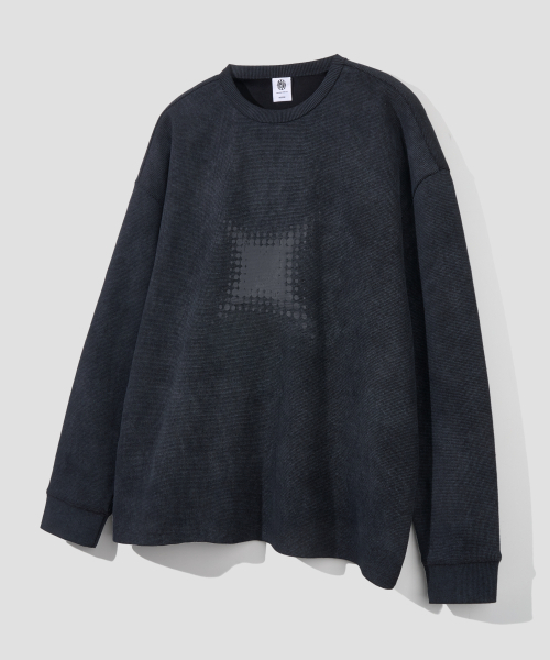 AGOD（エージーオーディー）の「エックスドットピグメントロングスリーブ[ブラック]（Tシャツ/カットソー・レディース・その他・SMALL/MEDIUM/LARGE）」の8枚目の写真