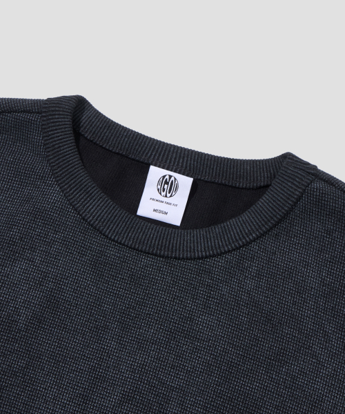 AGOD（エージーオーディー）の「エックスドットピグメントロングスリーブ[ブラック]（Tシャツ/カットソー・レディース・その他・SMALL/MEDIUM/LARGE）」の10枚目の写真