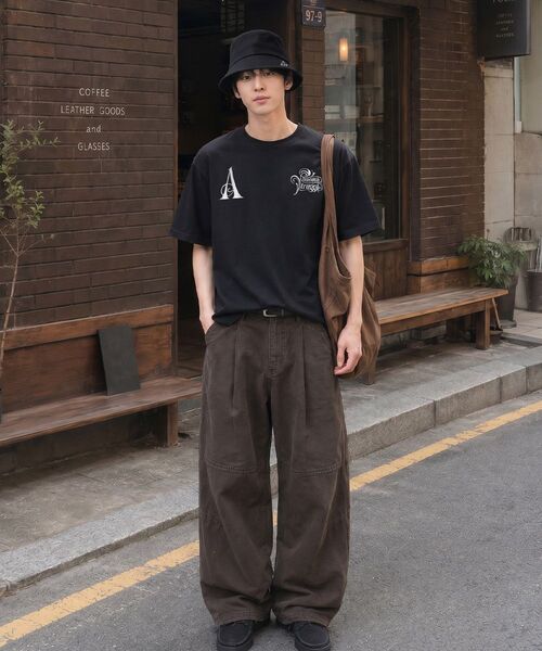 ARTISTWEAR（アーティストウェア）の「[ATW] TSR 半袖Tシャツ - 2COLOR（Tシャツ/カットソー・レディース・ブラック/ホワイト・XX-LARGE/XXXX-LARGE/LARGE/MEDIUM/SMALL/X-LARGE）」の12枚目の写真