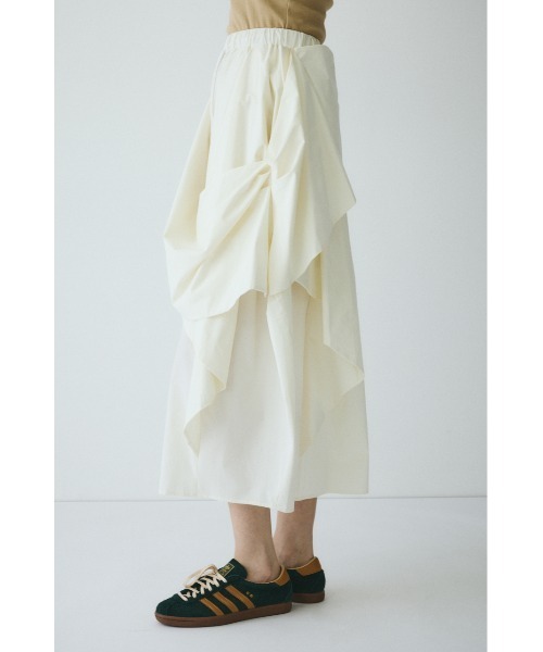 HeRIN.CYE(ヘリンドットサイ)の「Deformation cocoon skirt / ディフォメーションコクーンスカート(スカート・レディース・ホワイト/ブラック・FREE)」の12枚目の写真