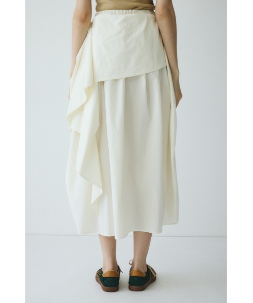 HeRIN.CYE(ヘリンドットサイ)の「Deformation cocoon skirt / ディフォメーションコクーンスカート(スカート・レディース・ホワイト/ブラック・FREE)」の13枚目の写真