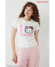 (HELLO KITTY) Face Tシャツ