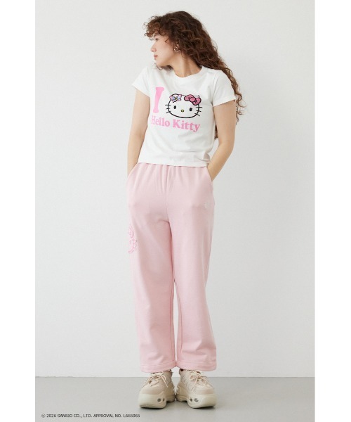 RODEO CROWNS WIDE BOWL（ロデオクラウンズワイドボウル）の「(HELLO KITTY) Face Tシャツ（Tシャツ/カットソー・レディース・ブラック/グレー系その他/オフホワイト/ベージュ系その他・SMALL/MEDIUM）」の15枚目の写真