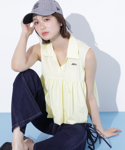 JILL by JILL STUART(ジルバイジルスチュアート)の「バルーンブラウス(シャツ/ブラウス・レディース・ブルー/イエロー/ホワイト・FREE)」の6枚目の写真