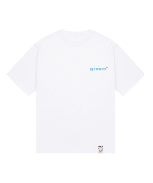 GRAVER（グレーバー）の「[ユニセックス]リブ半袖Tシャツ_4色（Tシャツ/カットソー・レディース・チャコールグレー/ホワイト/ライトグレー/ネイビー・SMALL/MEDIUM/LARGE）」の21枚目の写真