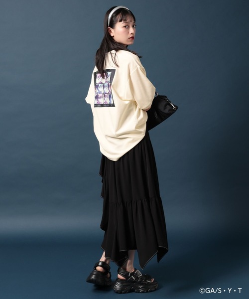 PAGEBOY（ページボーイ）の「【名探偵コナン】コナンフェイスポロシャツ（ポロシャツ・レディース・ホワイト系その他/ブラック/オフホワイト・FREE）」の10枚目の写真