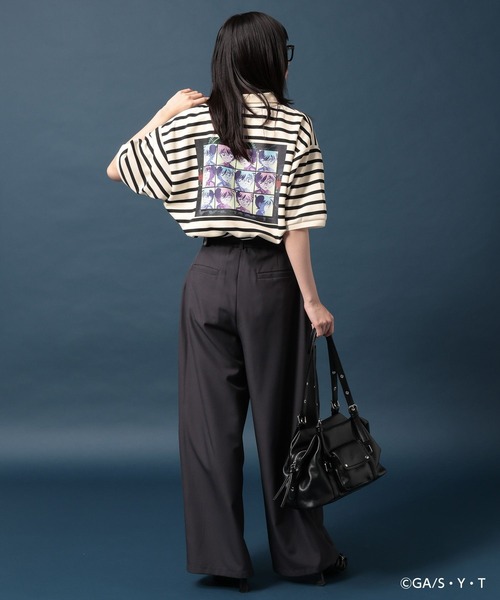 PAGEBOY（ページボーイ）の「【名探偵コナン】コナンフェイスポロシャツ（ポロシャツ・レディース・ホワイト系その他/ブラック/オフホワイト・FREE）」の18枚目の写真