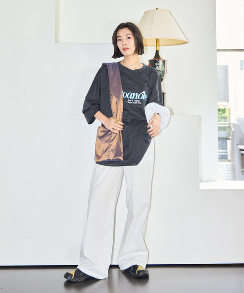 CITYSHOP（シティーショップ）の「COMING OF AGE REVERSIBLE FLAT CROSSBODY #1013：ボディバッグ（ボディバッグ/ウエストポーチ・レディース・ブラウン・FREE）」の5枚目の写真